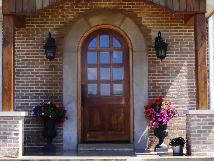 Before: front entrance